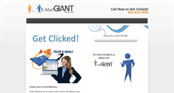 Desktop Screenshot of e-mailgiant.com