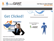 Tablet Screenshot of e-mailgiant.com